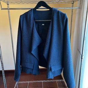 RAD HOURANI Tweed Blazer (Flowy cut w/ Pockets)